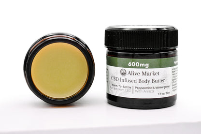 600mg/oz Full Spectrum CBD Body Butter